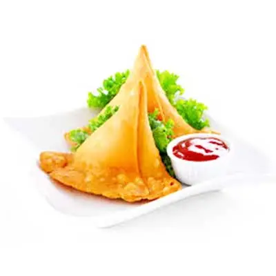 Vegetable Samosa at Aanchal Indian Restaurant & Bakery Edmonton